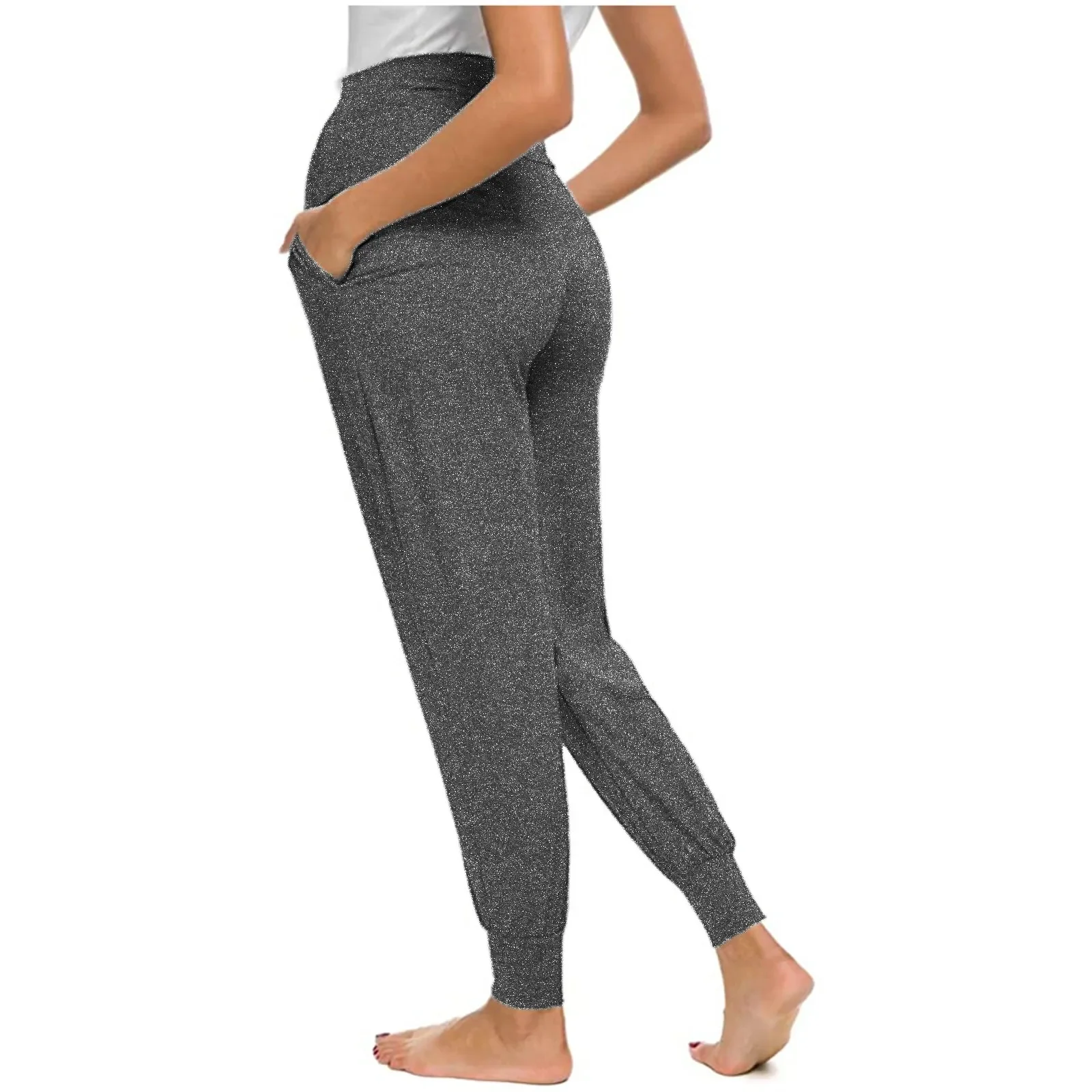 Zomer Zwangerschapsbroek Zwangerschap Dameskleding Losse Casual Broek Broek Yoga Jogger Trainingsbroek Zwangerschaps Legging Sportkleding