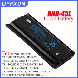 KNB-45L Li-ion Battery Optional 2000/2500mAh For Kenwood Walkie Talkie TK3207 TK2207 TK3307 NX340 Two Way Radios Extra Battery