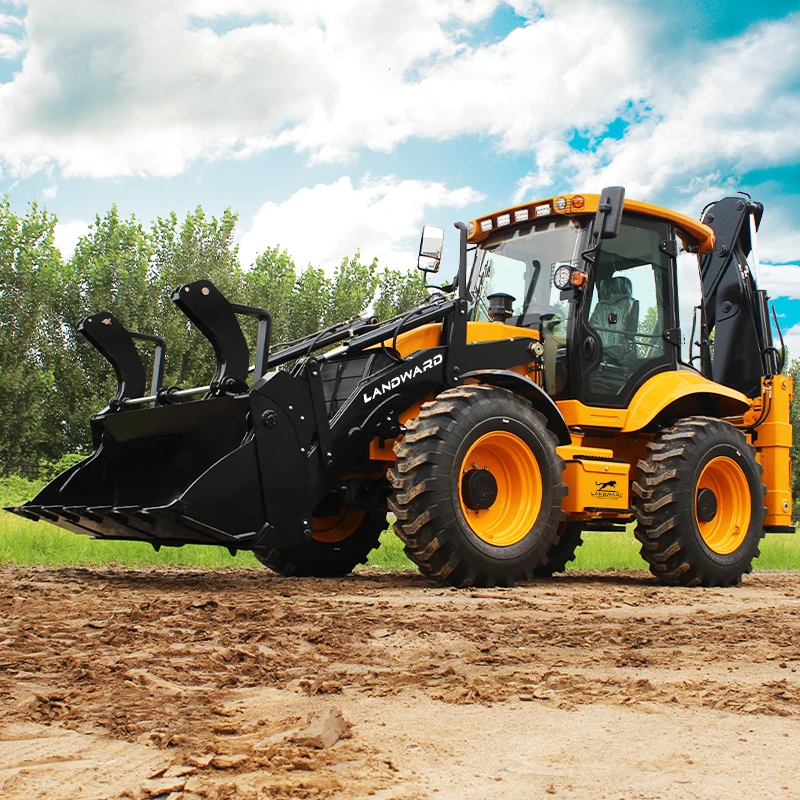 Ebbone-Tracteur à Chargement Tout Terrain Multifonction, Chargeuse-Pelleteuse à Haute Puissance, Inondation, Euro 5, Personnalisé