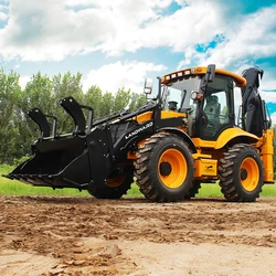 Chargeuse-pelleteuse tout terrain à haute puissance, tracteur à chargement tout-terrain, multifonction, automatique, inondation, Euro 5