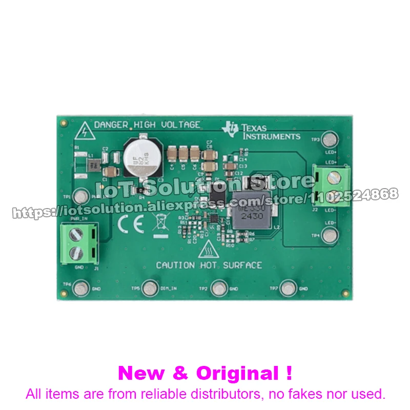 TPS922051D2DSGREVM — TPS922051 evaluation module in WSON package with analog dimming