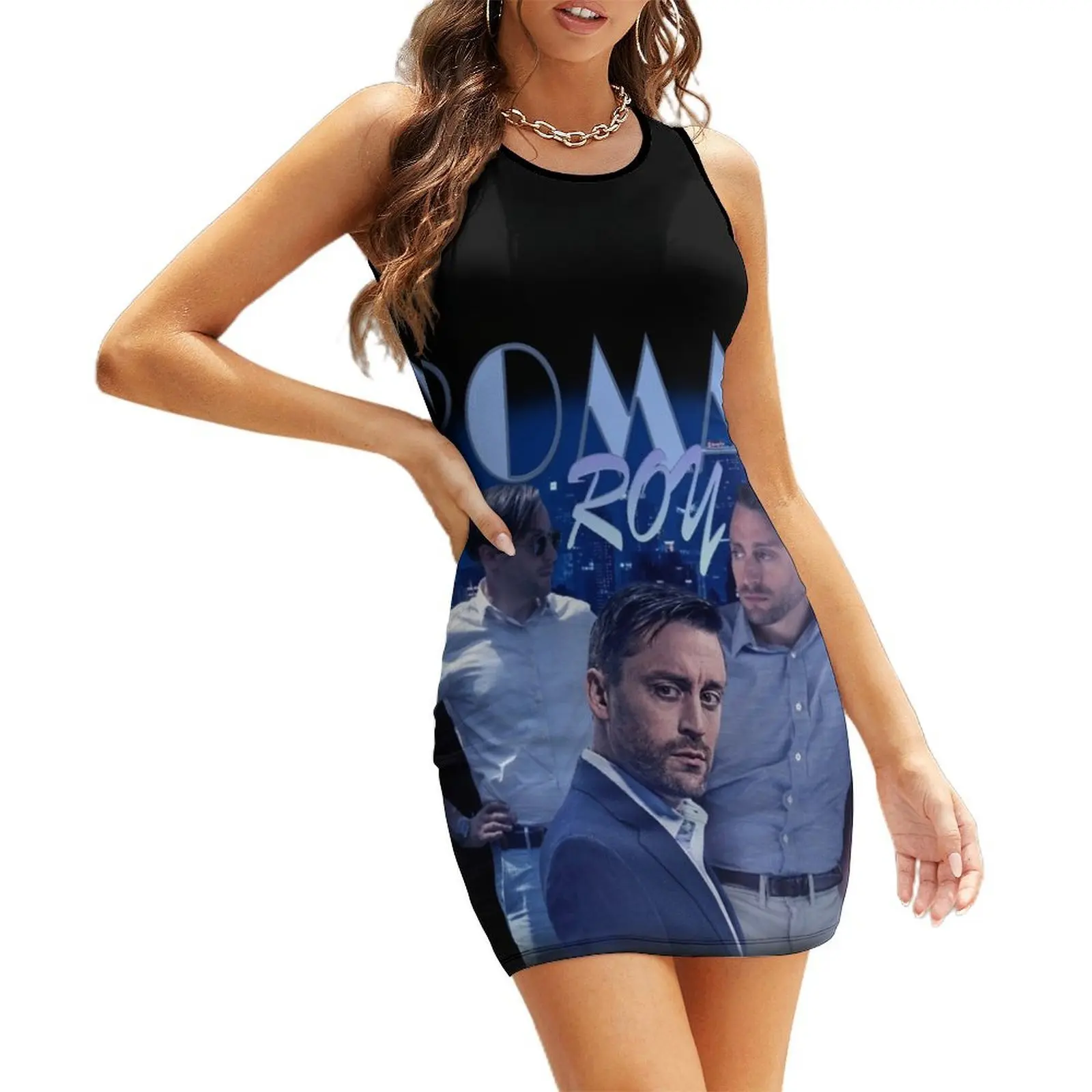 

Roman Roy Sleeveless Sundress evening dresses women Woman clothes dresses for women elegant party dresses for women 2025