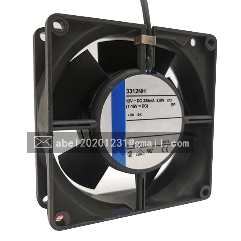 

BRAND NEW 3312NH 3312 NH DC 12V ORIGINAL COOLING FAN COOLER 92 x 92 x 32 mm