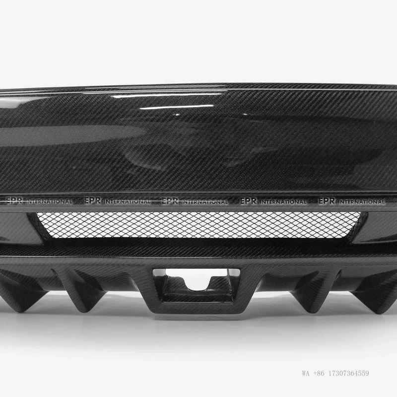 HOT NEW EPR High Quality for Impreza VAB VAF WRX VRS Arising II Rear Bumper REAL CARBON FIRBON Upgrade Facelift Model