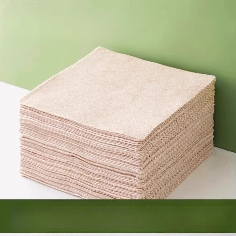 Loofah Rag Absorbs Oil and Removes Stains, Kitchen Is Easy to Clean, Thickened Loofah Dishwashing Cloth Towel, Scouring Cloth
