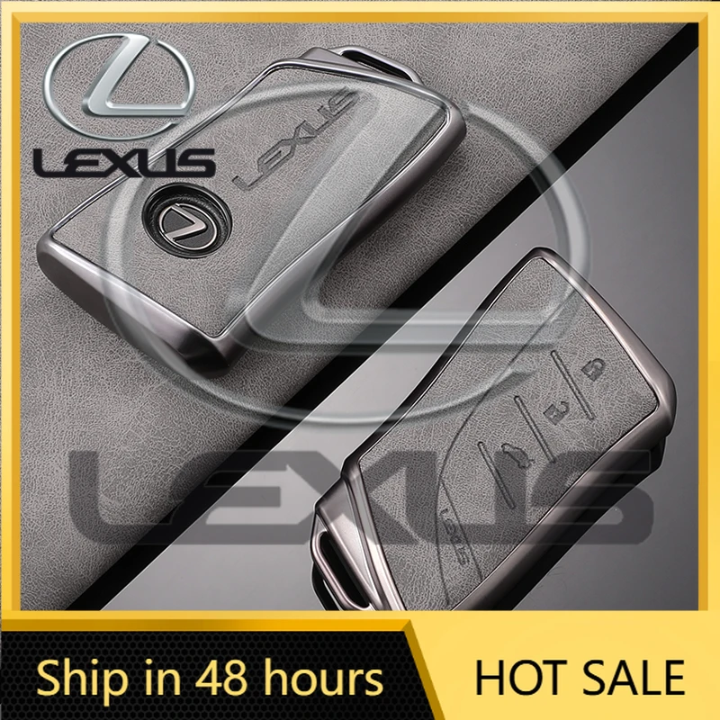 

Новые кожаные наклейки-чехлы для автомобильных ключей с защитой от царапин для Lexus NX ES UX US RC LX GX IS RX 200 250h 350h LS 450 (модели 2026 года)