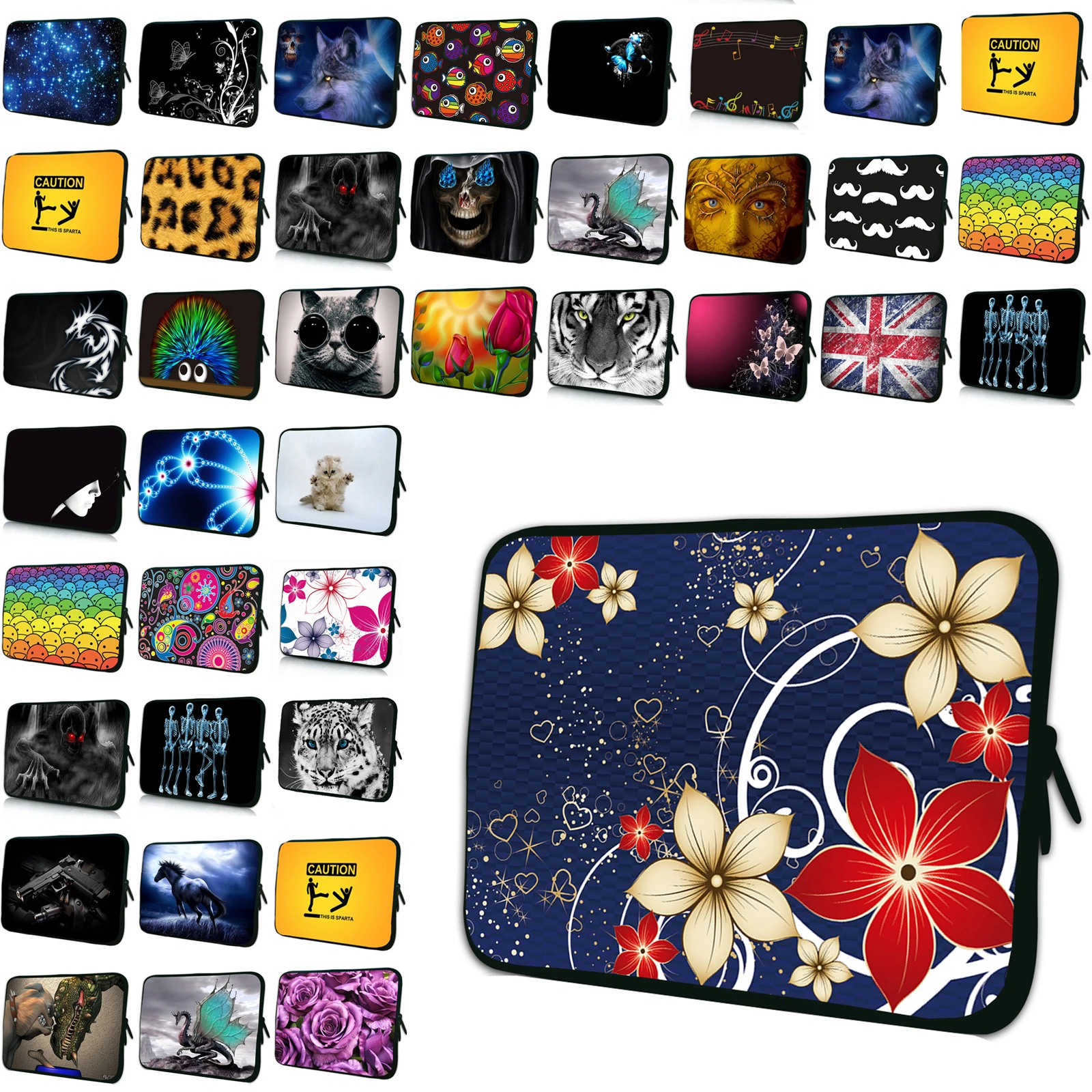 Capa protetora para laptop de neoprene, bolsa para notebook de 7, 8, 10, 12, 13, 14, 15, 16, 17 polegadas, à prova de choque, para Macbook Neo 13, Dell XPS
