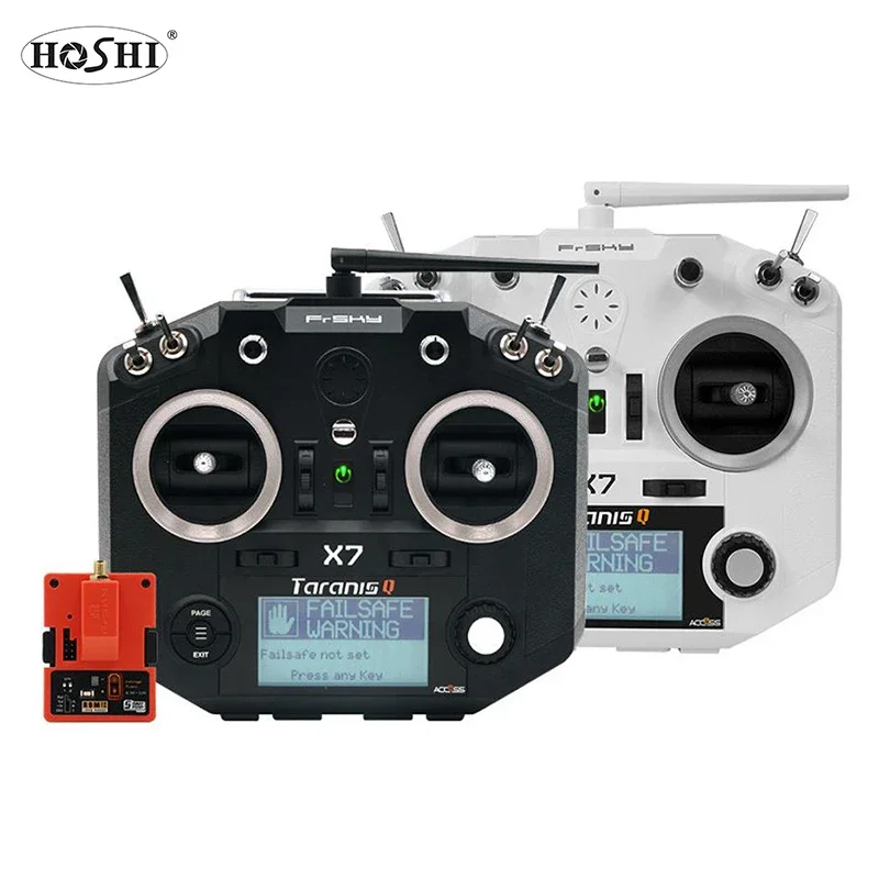 

HOSHI FrSky ACCST Taranis Q X7 Remote 2.4G 16CH Mode 2 Transmitter Controller International Version For X/D/ V8-II