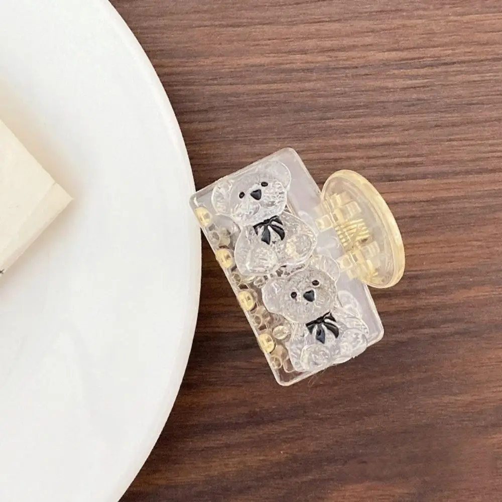 

Claw Solid Color Girl Headwear Pumpkin Hairpin Girls Hairpin Korean Style Hair Clip Small Hair Claw High Ponytail Fixed Clip