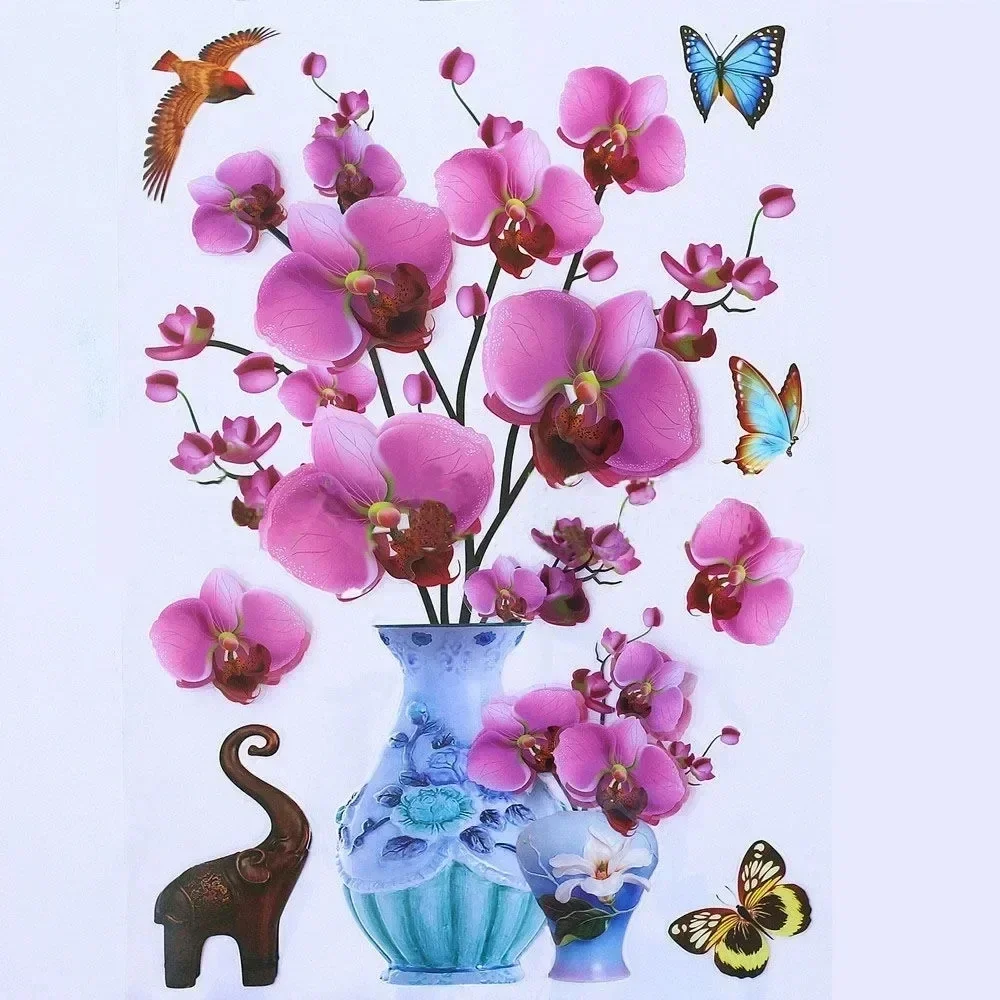 

Waterproof Self-adhesive Wall Sticker, 3D Stereo Simulation, Home Background Decoration
