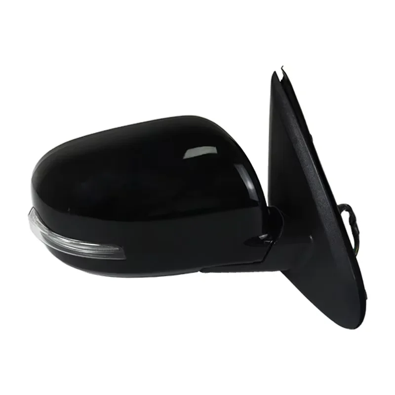 9 Wire Black Side Mirror Assembly For Mitsubishi Outlander 2013-2021 Electric Fold Heated Turn Signal