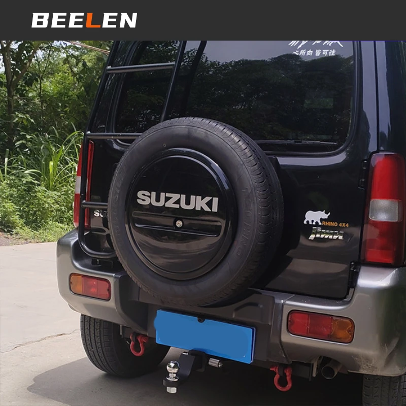 Ladder Protective Frames For Suzuki Jimny JB33 Sierra JB43 1998 2017 Car Rear Door Tailgate Ladder Exterior Accessories