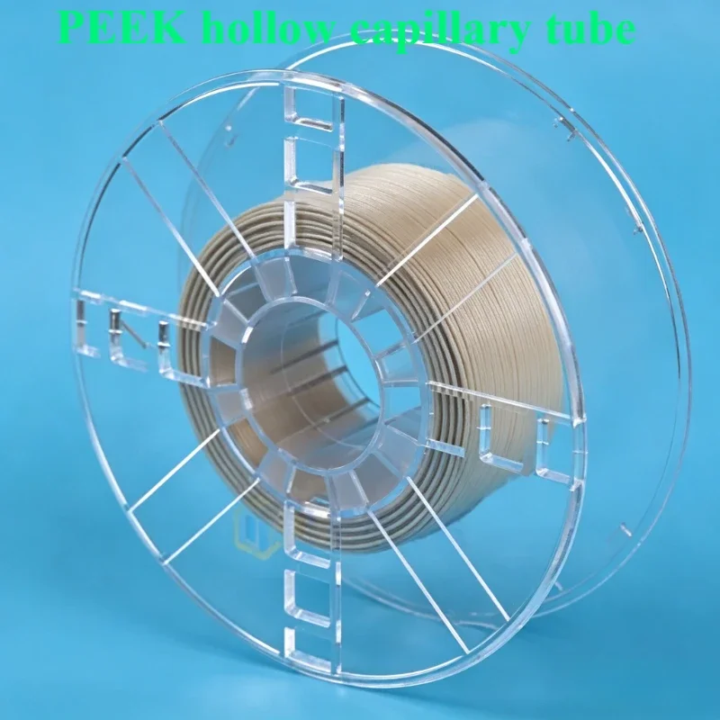 27-55MPa PEEK Hollow Capillary Tubes 1/16-inch Outer Diameter Rigid Tubing HPLC System Connection Imported Tubing Consumables