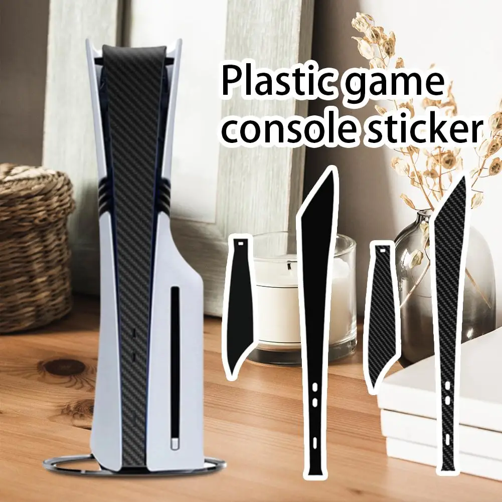 Voor Pro Slim Console Disc Center Beschermende Huid Vervanging PCV Midden Skin Sticker Vinyl Sticker Beschermende Faceplate J7Z2