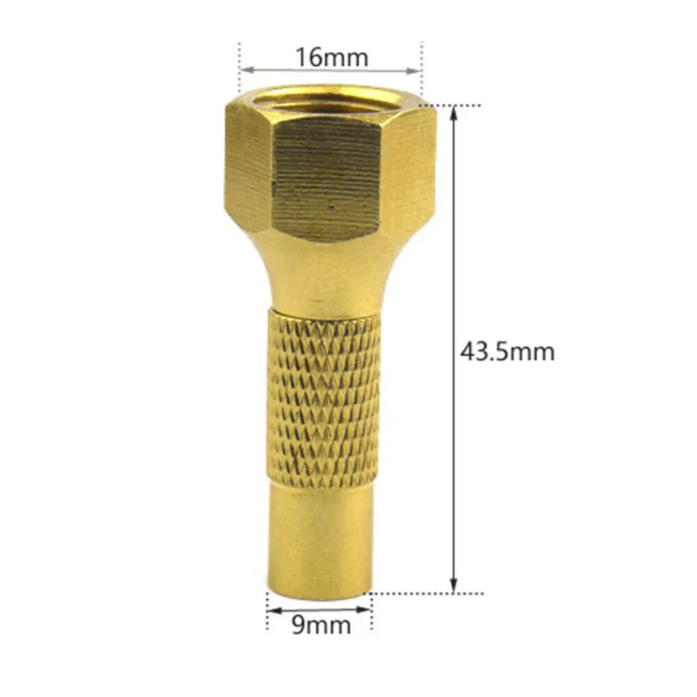 2pcs/set Tire Accessories Car For Car Tyre Inflator Gauge Pure Brass Screw-On New for durable 2pcs/set Tire Accessories