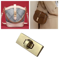 Turn Lock Twist Locks for Handbags Purse Metal Clasp Plated Fastener Bags Hardware Accessories