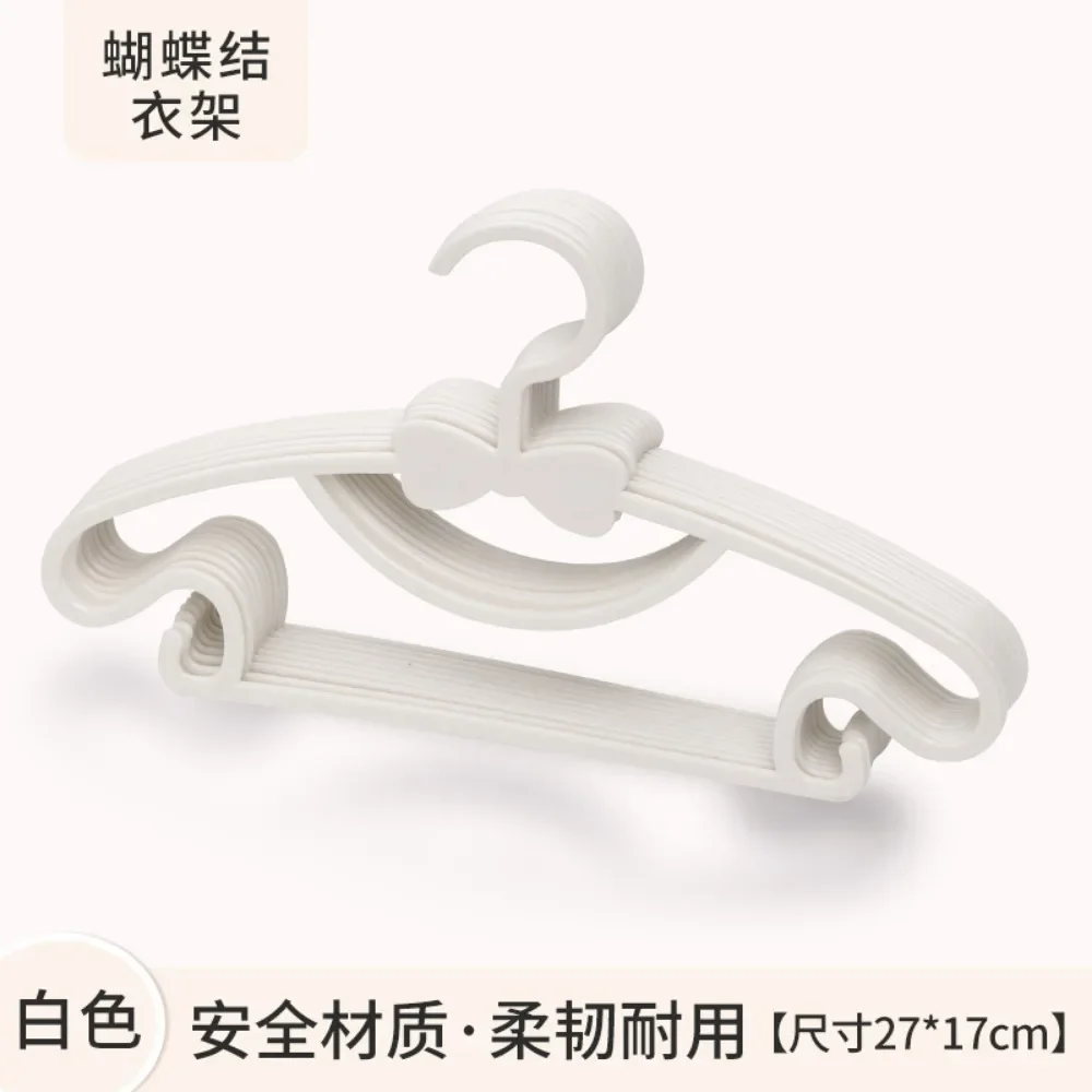 10PCs/5PCs Baby Clothes Hanger Plastic Kids Hanger Pet Clothes Hanger Cat Dog Coat Hangers Laundry Room Drying Rack