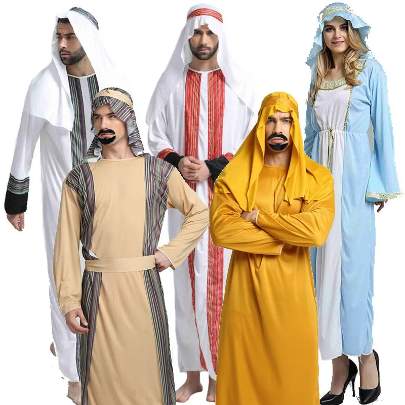 Erwachsene Prinz Arabisch Arabisch Kostüm Männer Nahen Osten Kostüme Halloween Purim Karneval Cosplay Outfits Halloween Cosplay Kostüme