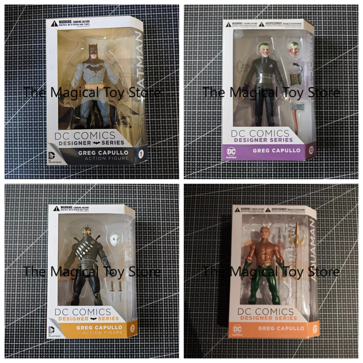

Original DC Comics Greg Capullo Designer Series 7-inch Collectible Action Figure Toy Birthday Gift