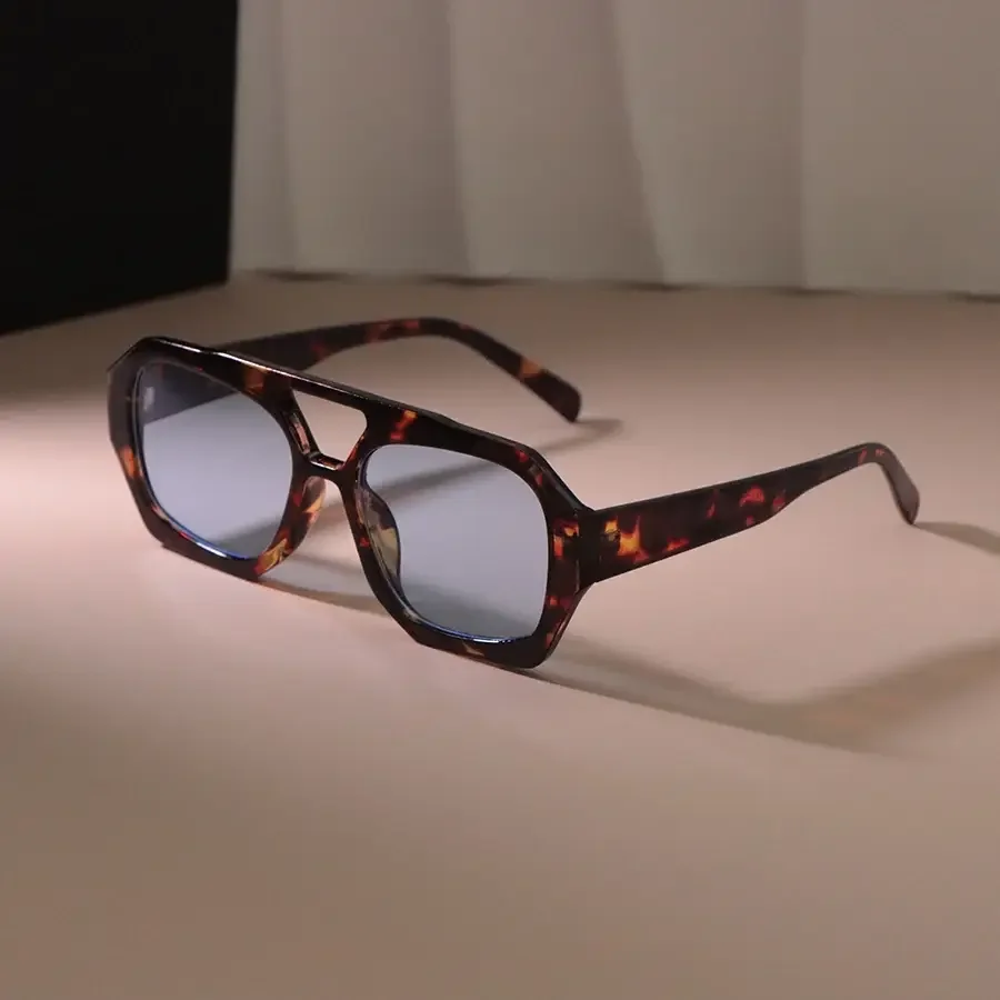 Fashion Square Sunglasses Women Retro Style Driving Vintage Brand Designer Sun Glasses Female Shades Mirror Oculos De Sol 200000