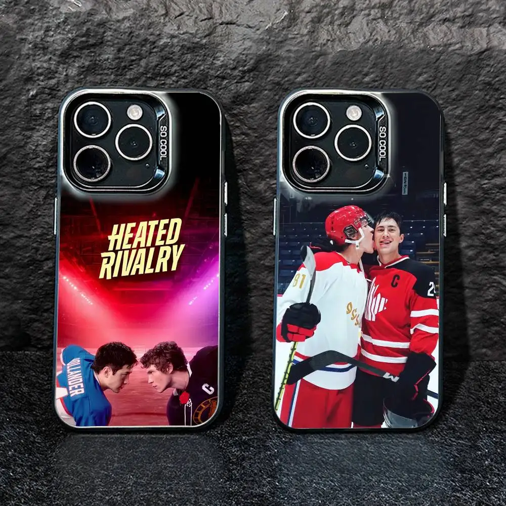 

F-Heated-Rivalry Phone Case For IPhone 16 17 15 14 12 13 Pro Max Black Color Shockproof Cover