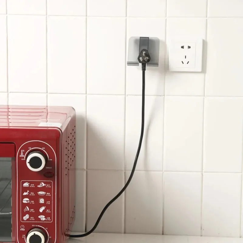 Plastic Wall-Mounted Mobile Phone Holder for Bathroom Sink and Kitchen Charging Support Bracket - Chasing Drama Phone Stand image 4