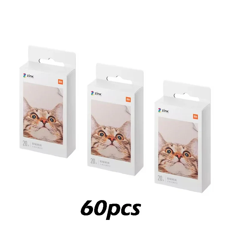 Algemene versie Xiaomi draagbare zakfotoprinter 1S Draadloze Bluetooth thermische print AR Video ZINK zelfklevende kleur