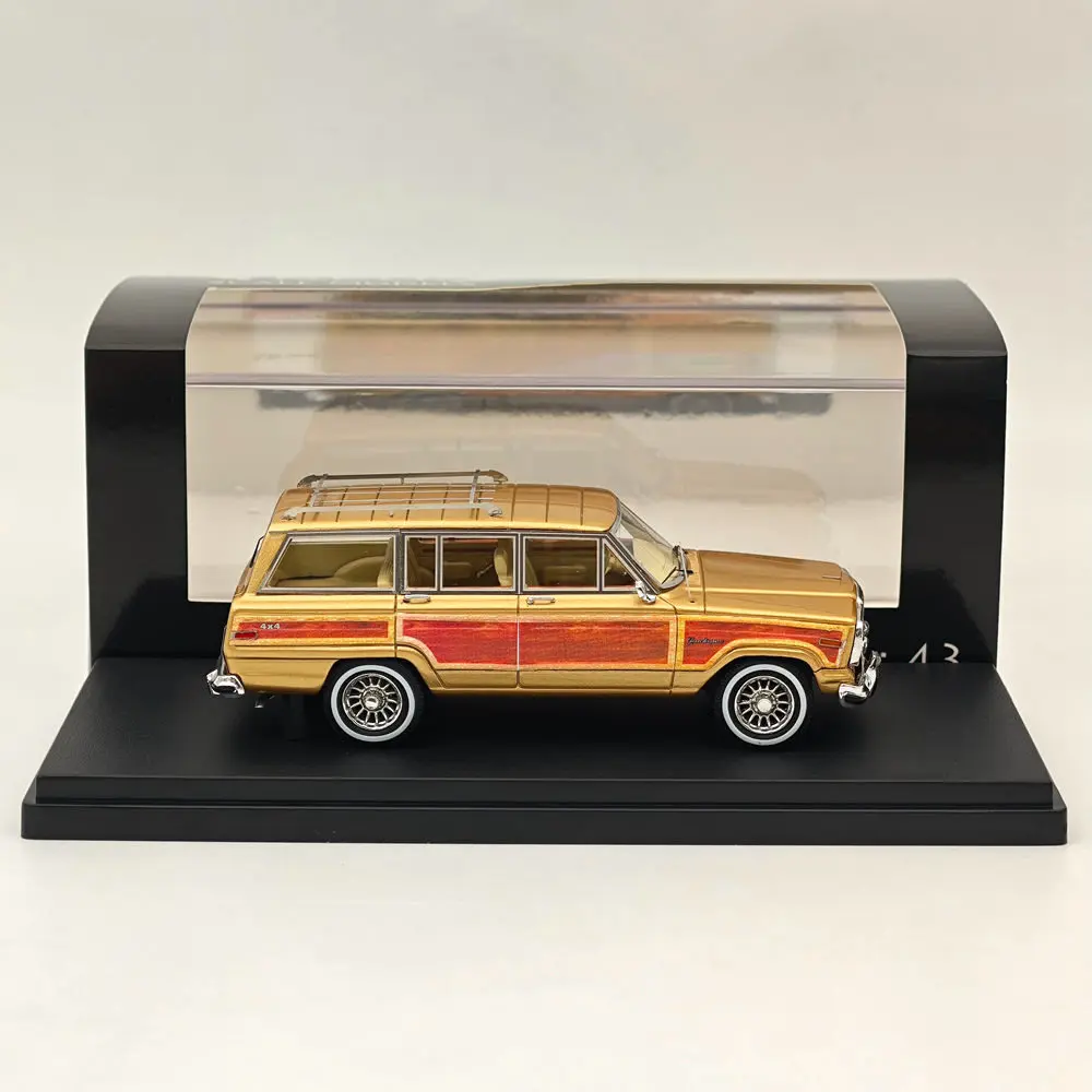 NEO 1/43 for Grand Wagoneer Off-road vehicle Gold Resin Models Car Limited Colllection Auto Toys Gift