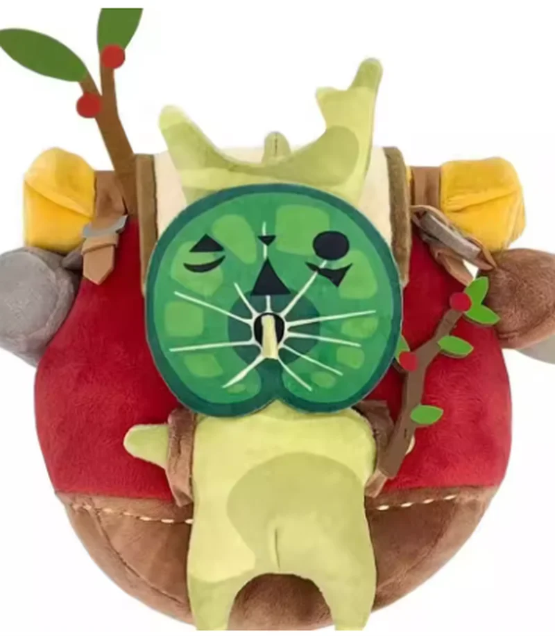 Sanei Original Legend Of Z Elda Tears Of The Kingdom Korok Plush Doll Backpack Hestu'S Gift Travel Toy For Fans Collection