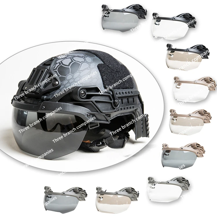 Op Special War Goggles Reinforced Protection Goggles Hardened Thickened Anti-Fog Lens 3mm Thickness Tb1297