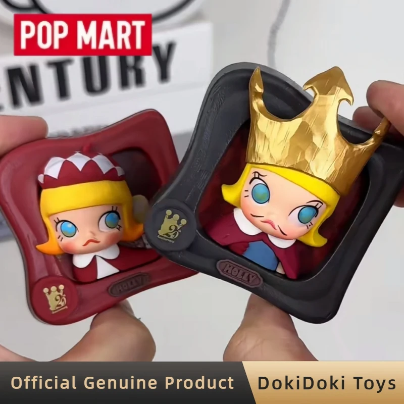 

POPMART Molly Scenery Along The Way Series Fridge Magnet Blind Box Cute Doll Home Decoration Figure Toys Mystery Box Girl Gift