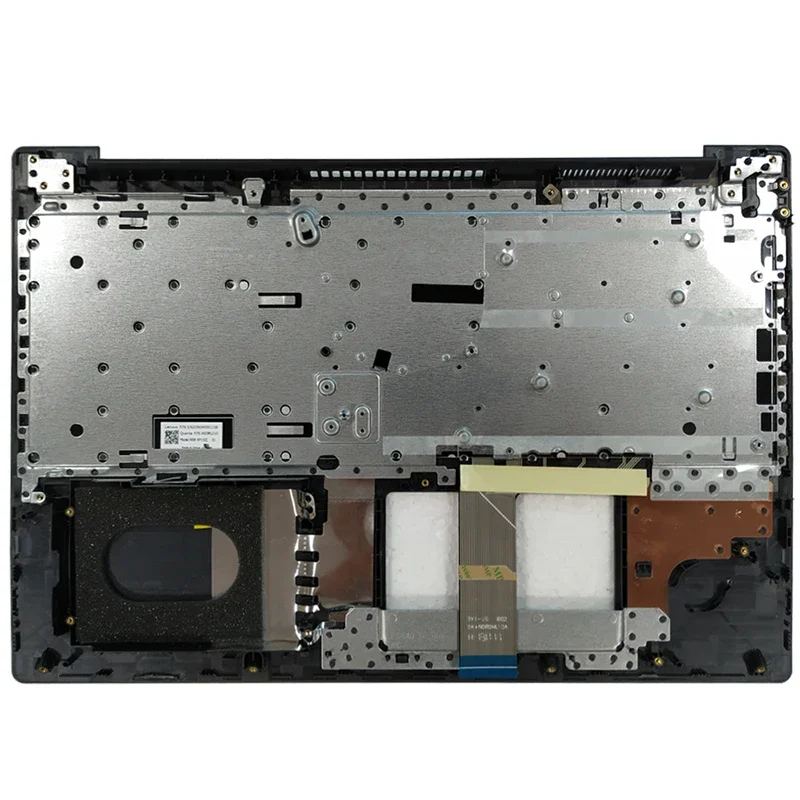 Imagem -03 - Teclado dos Eua para Lenovo Ideapad Palmrest Cover Upper Case Top Keyboard Black Silver Shell L34015 L340-15iwl L340-15api Novo