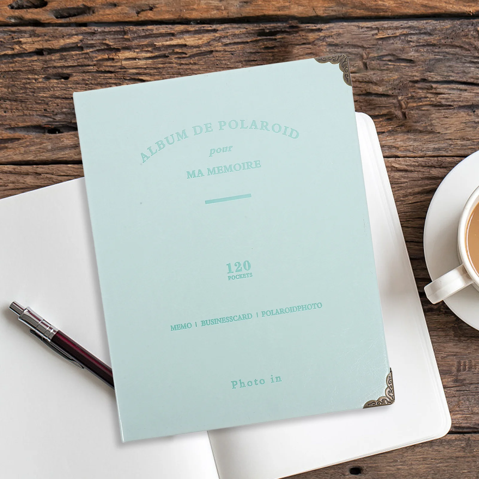 Penyimpanan Kartu Memori Tahan Aus Dekoratif Album Tiket untuk Koleksi Organizer Foto Resi Tiket Film Konser