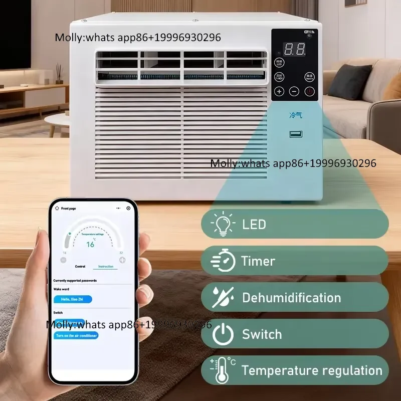 Pet Room Air Acondicionado Portable White Electric Mobile Ac Portable Air Conditioner for Tent