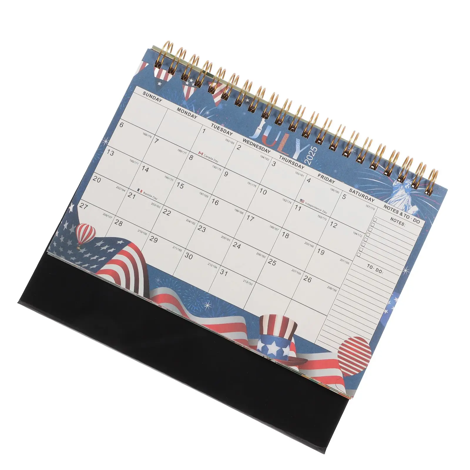 

Desktop 2025 Modern Paper Table Office Teacher Calendars Flip Calendar Paper Flip for Desk Desk Stand Calendar Academic 2025