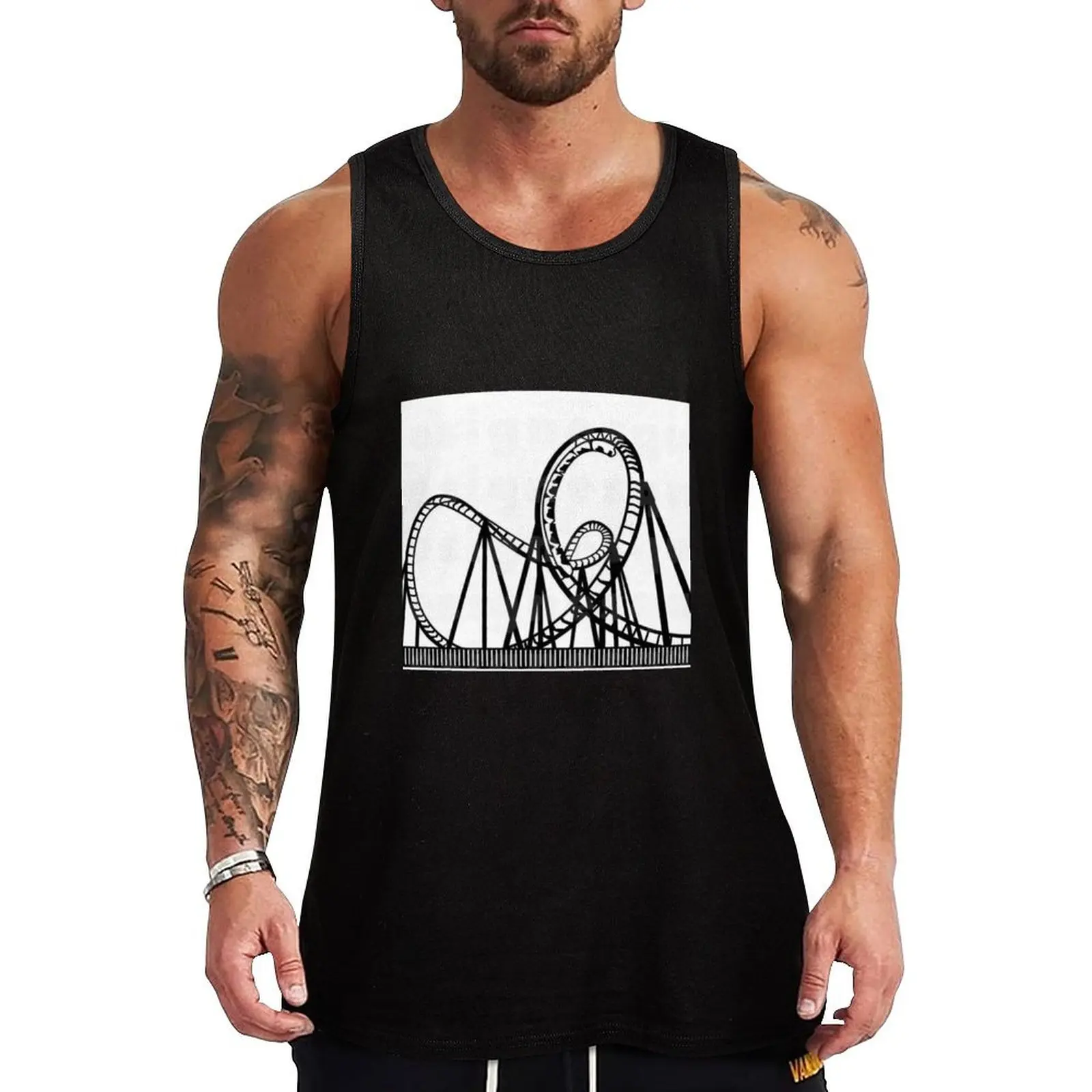 

rollercoaster tycoon Tank Top Men's vest best selling products anime clothes man sexycostume