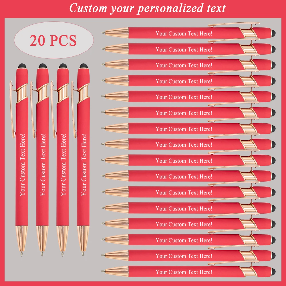 20 Buah Pena Bolpoin Nama Kust - Stationery Office And School Supply Stores ulasan dan harga