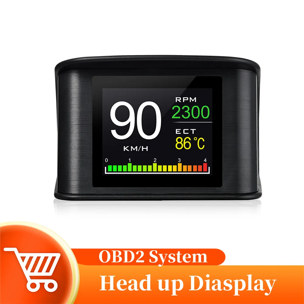 OBD2 HUD On Board Computer Head up Display Digital Speedometer Water Temp Fuel Consumption Auto Electronic Accessories