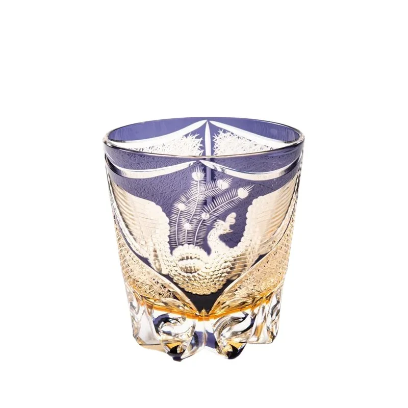 Edo cut child Internet celebrity exposure Phoenix handmade household whiskey light luxury crystal wine cup beer cup high value