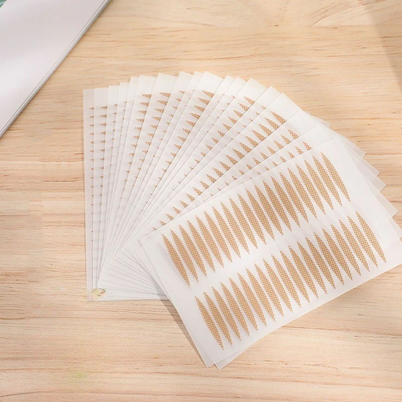 400 ピース/セット垂れ下がったまぶたテープ目に見えない二重まぶたステッカー目に見えない落ちた二重まぶたステッカーステッカー