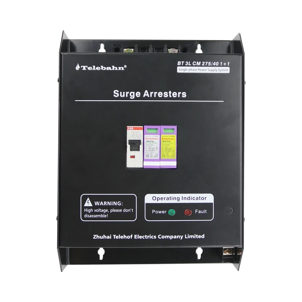 

Power Lightning Single Phase Over Voltage Surge Protection Thunder Lightning Protection Box