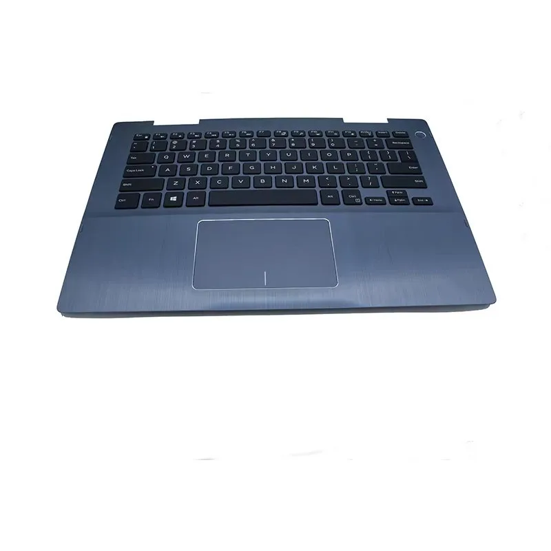 

Laptop Palmrest With Backlight US Layout Keyboard Without For Dell Inspiron 14 5000 2-in-1 P93G