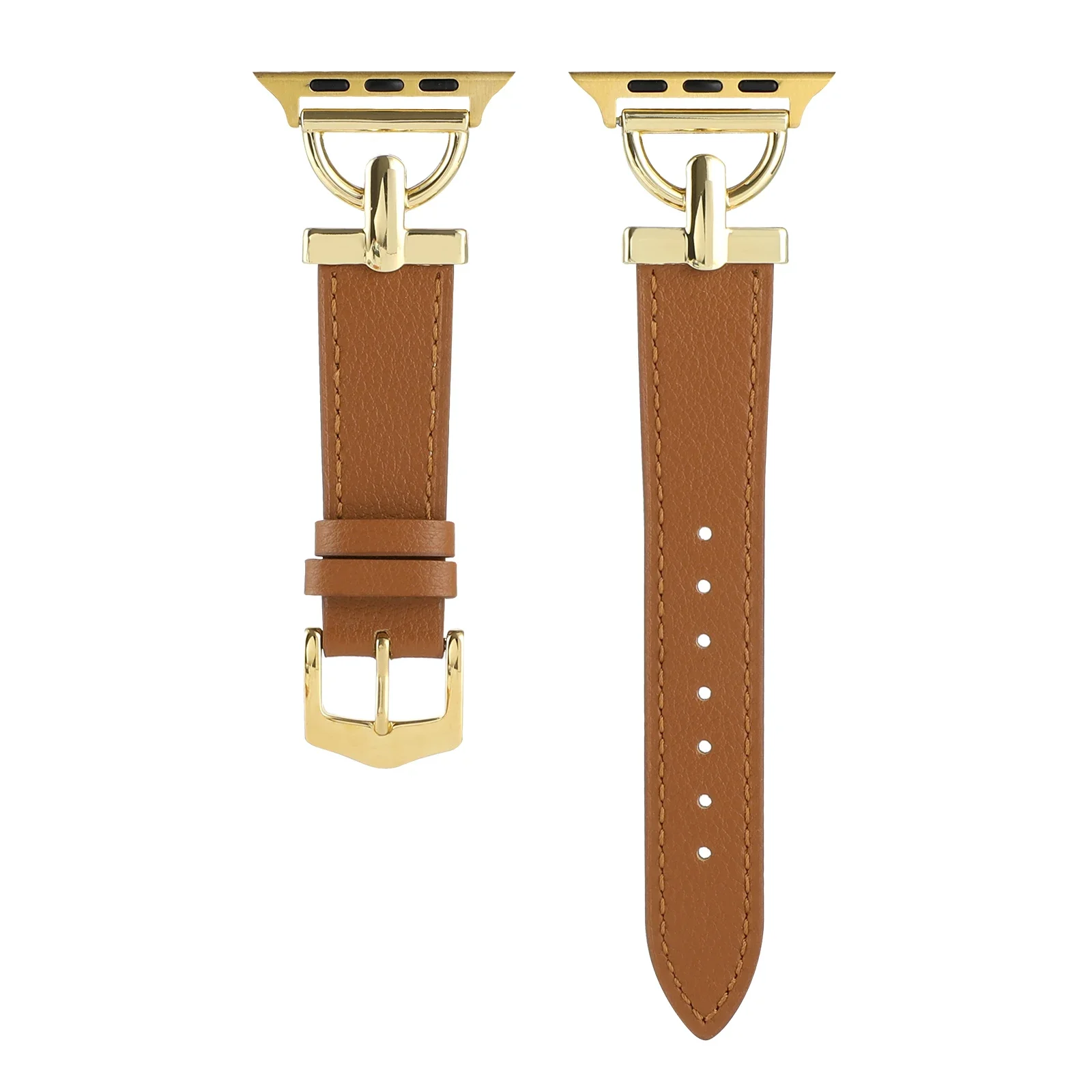 D 버클 가죽 레저 스포츠 애플 워치 밴드, 49mm, 45mm, 40mm, 41mm, 애플 워치 시리즈 울트라 Se 8, 7, 6, 5, 4, 3, 2/1 용, 1 개