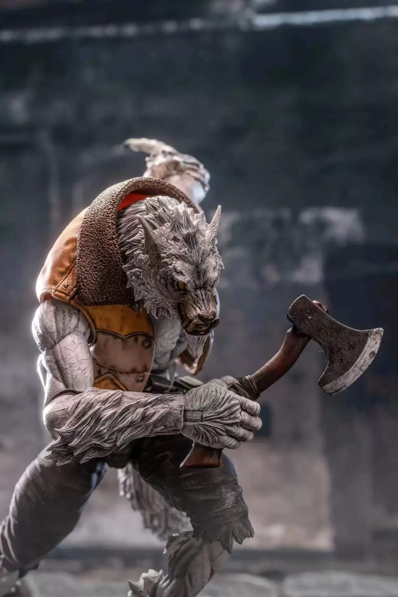 FuRay Planet MU-FP002W 1/12 Wilderness Hunter modelo de hombre lobo blanco conjunto completo 20cm Butcher William modelo de figura de acción