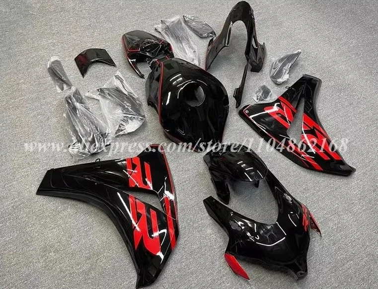 New ABS Motorcycle Fairings Kit Fit For HONDA CBR1000RR 2008 2009 2010 2011 Bodywork Set Custom Black Blue Flame