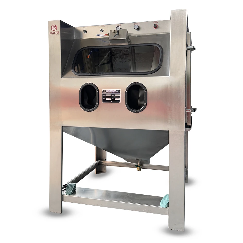 

Stainless Steel Wet Sandblasting Machine Customized Large-Capacity for Automotive Motorcycle Parts Cleaninga
