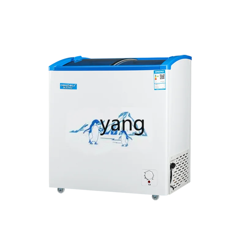 

CX Commercial Refrigerated Horizontal Freezer Small Glass Door Arc Cabinet