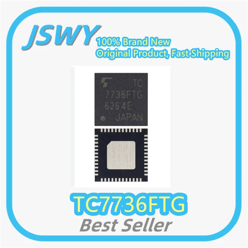 (1/5 piece) TC7736FTG TC7736 QFN48 packaged charging chip brand new and original Hot selling fast shipping