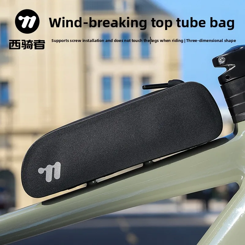 

West Rider Bicycle Bag Front Beam Bag Breaking Wind Upper Tube Bag Mountain Bag Road Bike Cycling Bag Bicycle Hanging Bag
