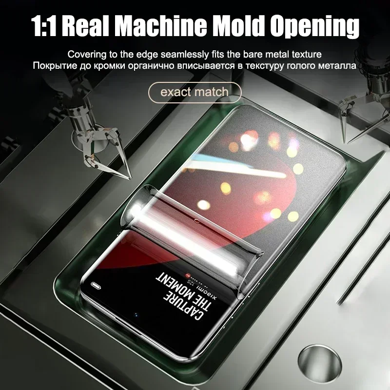 4pcs กลับ Matte Hydrogel ฟิล์มสําหรับ Xiaomi Poco F5 F4 F3 X3 X4 GT X5 Pro คลุมทั้งหมดป้องกันหน้าจอสําหรับ Poco F2 f1 M3 M4 Pro ฟิล์ม